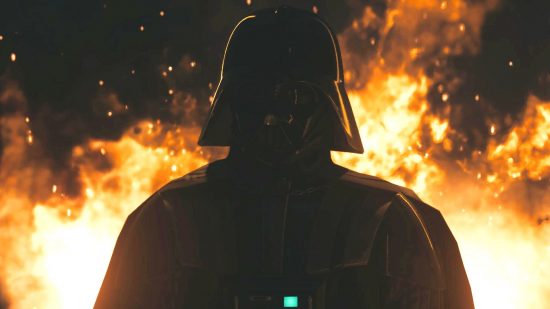 Star Wars Jedi Survivor Darth Vader: Darth Vader can be seen