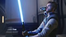 Star Wars Jedi Survivor Unlock Skill Trees: Cal can be seen with his lightsaber