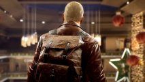 The Day Before new release date launch delays: an image of a man with a backpack from the survival shooter