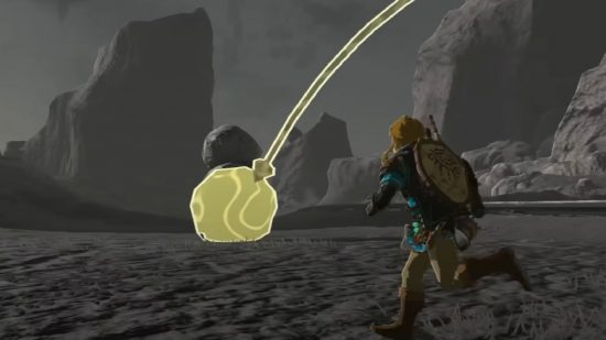 The Legend Of Zelda Tears Of The Kingdom Powers: Link can be seen using his powers