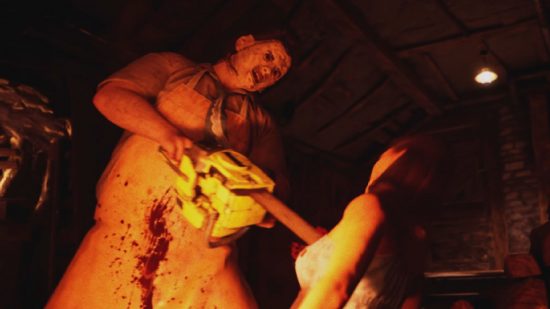 The Texas Chain Saw Massacre Game Release Date: A killer can be seen killing a player
