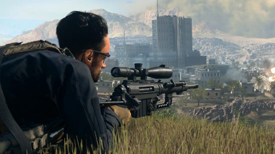 Warzone 2 Season 3 Guns: A person can be seen using a sniper rifle
