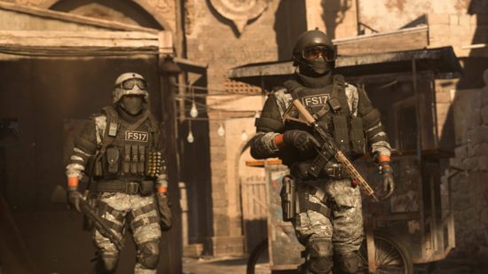 Modern Warfare 2 Unlock FTAC Siege: Two soldiers can be seen