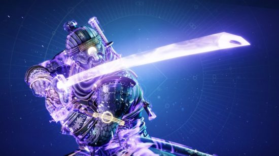 Destiny 2 PlayStation Collab Xbox PC: The Warlock Katana Finisher can be seen