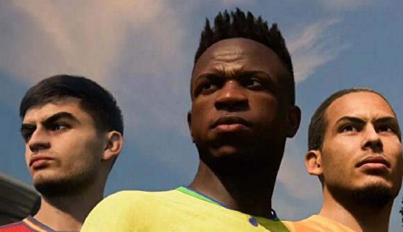 EA Sports FC Ultimate Team: Multiple players can be seen