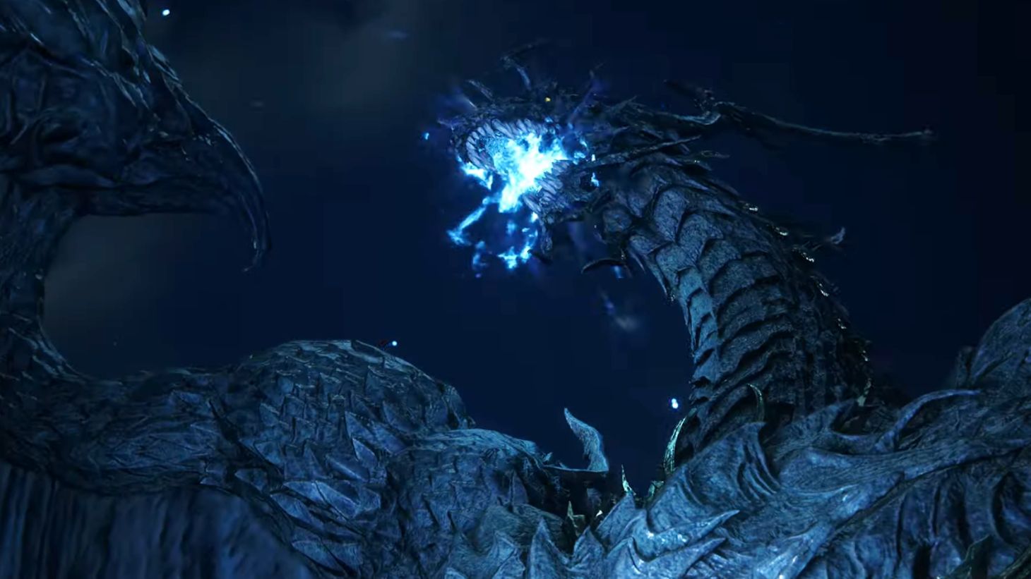 Final Fantasy 16 Eikons: Bahamut can be seen