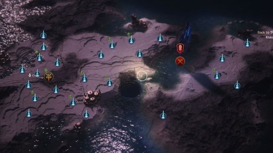 Final Fantasy 16 map in-game with numerous levels unlocked