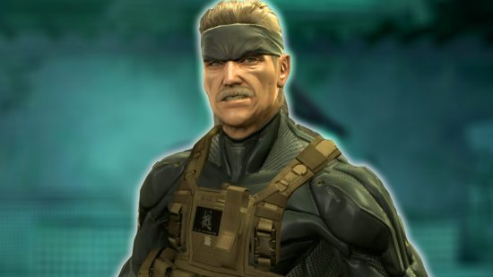Solid Snake in Metal Gear Solid 4