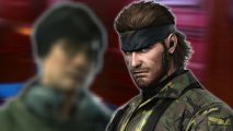 Big Boss and Hideo Kojima in Metal Gear Solid