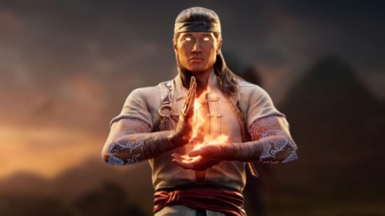 Mortal Kombat 1 Characters: Liu Kang can be seen