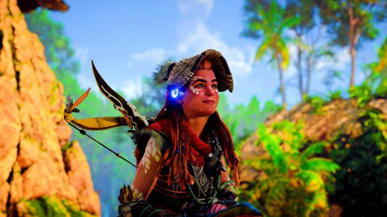 PS5 Review: an image of Aloy from Horizon Forbidden West