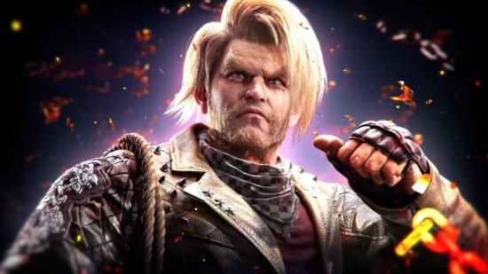 Tekken 8 Characters: Paul Phoenix can be seen with a scruffy beard
