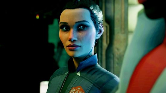 The Expanse episodes release date: an image of Camina Drummer from the RPG game