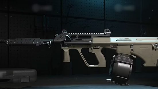 Warzone Best Guns: el HCR 56 en la pantalla de personalización de armas
