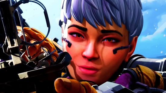 Apex Legends Valkyrie Prestige skin: an image of the character from the battle royale FPS