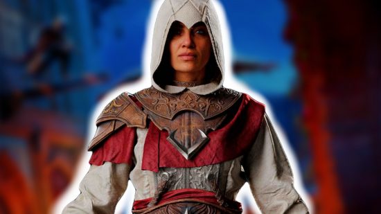 Assassin's Creed Mirage story trailer order of the ancients: an image of Roshan from the RPG game