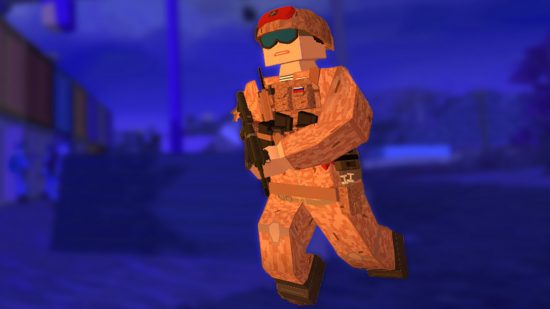 BattleBit Remaster PS5, PS4: A soldier running