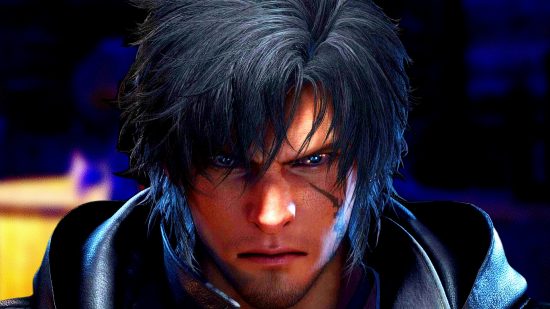 Final Fantasy 16 EXP farm: an image of Clive looking angry for the PS5 RPG