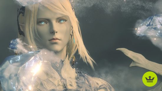 Final Fantasy 16 quests: Shiva using her powers in Final Fantasy 16