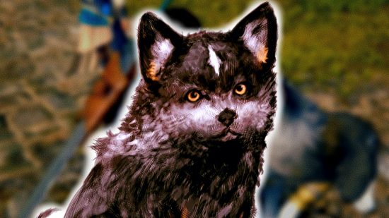 Final Fantasy 16 You Can Pet The Dog trophy: an image of Torgal from the PS5 RPG