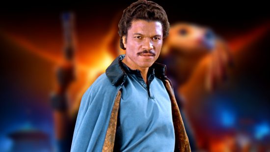 Star Wars Outlaws characters cameos: an image of Billy Dee Willaims as Lando Calrissian