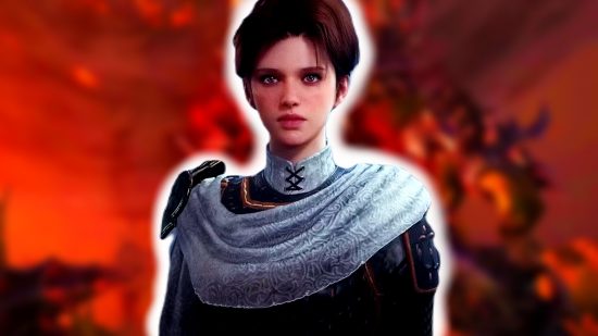 Thorne and Liberty trailer gameplay summer game fest: a woman with a pixie cut from the MMORPG closed beta testing screenshots