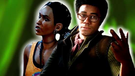 Xbox Games Showcase 2023 release dates: an image of Richard Ayoade from Fable and the protagonist from the South of Midnight