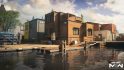 MW2 Season 4 Reloaded: An image of Vondel Waterfront, the new map coming to multiplayer in the mid-season update.