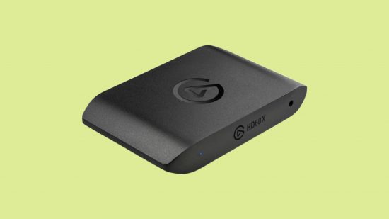 Best capture cards: Elgato HD60 x on a plain background.