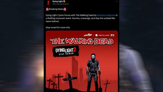 Dying Light 2 The Walking Dead crossover event ps5 xbox