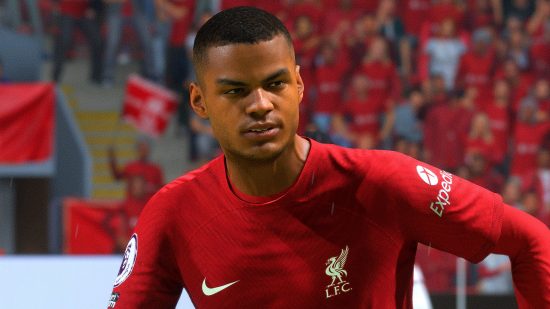 EA Sports FC leaks release date: an image of a Liverpool player from FIFA