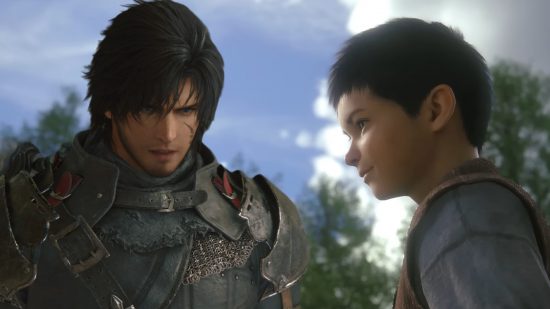 Final Fantasy 16 post-credits scene paves way for perfect sequel: Clive next to boy in Final Fantasy 16 post-credit scene