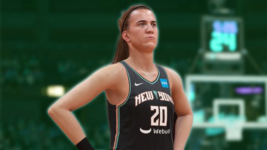 NBA 2K24 MyCareer: Sabrina Ionescu in NBA 2K24 game