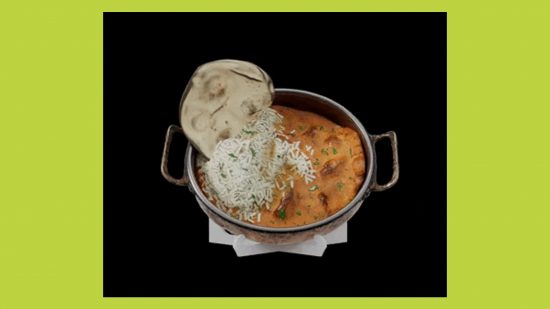PlayStation Stars Chicken Tikka Masala reward: an image of a curry 