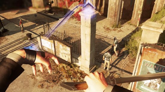 Xbox Game Pass Core games: Emily using powers in Dishonored 2