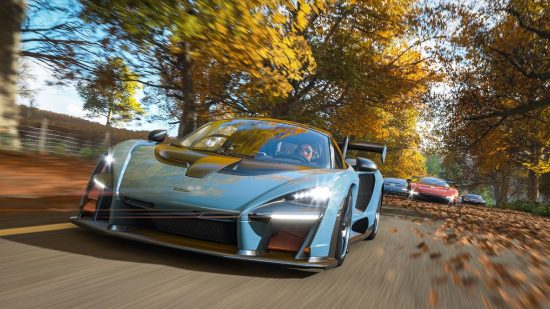 Xbox Game Pass Core games: Cars racing in Forza Horizon 4