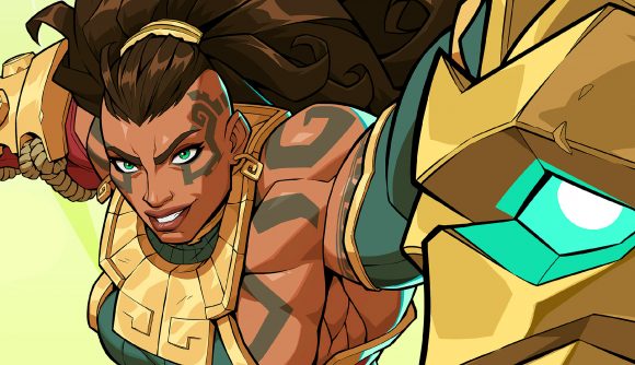 2XKO release date: Illaoi with her bodily markings and gold detailing
