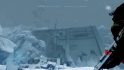 Destiny 2 The Final Shape: A shot of the Cosmodrome wall covering in ice and snow.