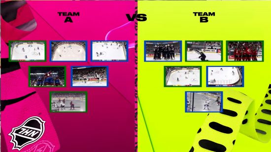 NHL 24 release date: A crossplay infographic.