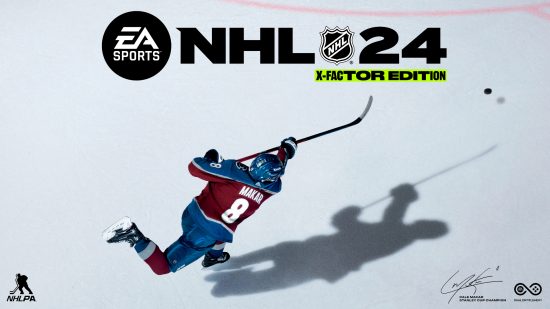 NHL 24 cover athlete: The X-Factor edition cover art for the game.