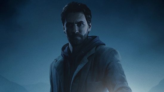 Best Horror Games: Alan Wake can be seen wearing a jacket and hoodie combo