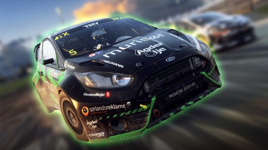 Best racing games: a Ford rally car