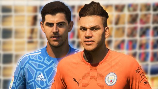 EA FC 24 best GK: Courtois and Ederson