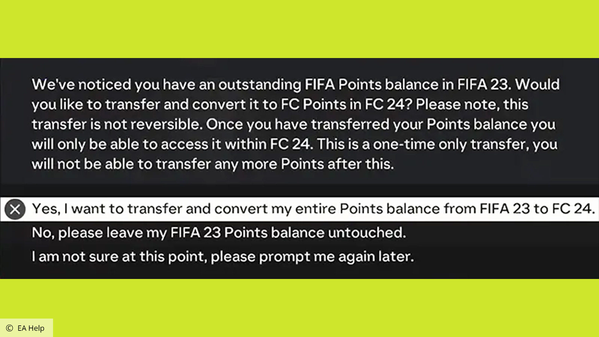transfer fifa points to ea 24 web app｜TikTok Search