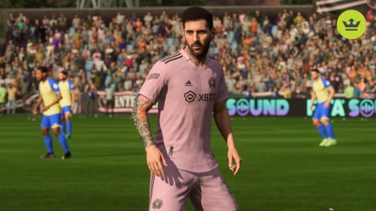 FC 24 release date: Lionel Messi in the pink kit of Inter Miami 