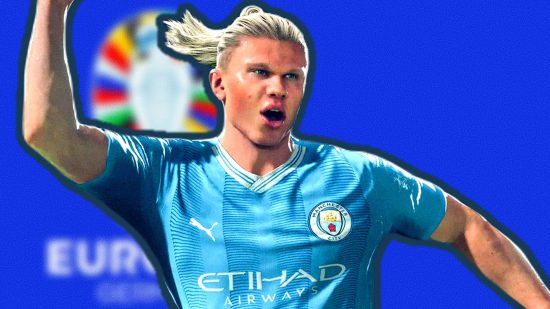 FC 24 UEFA Euro 2024: an image of Man City player Erling Haaland