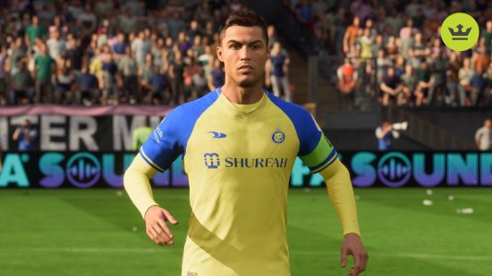 FIFA 24 release date: Cristiano Ronaldo in the yellow kit of Al Nassr