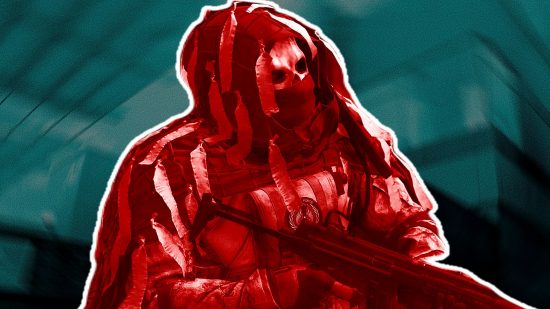 Modern Warfare 2 Season 5 Reloaded patch notes: an image of Ghost in red from the FPS