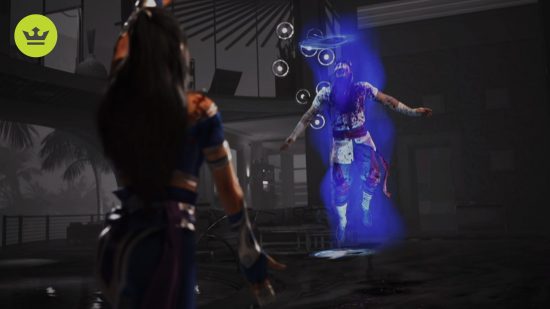 Mortal Kombat 1 Fatalities: Kitana can be seen killing someone with her blades