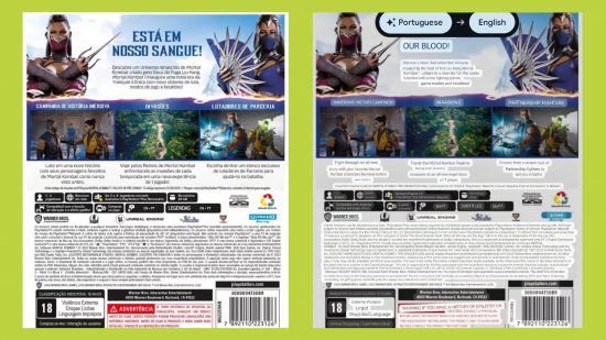 Mortal Kombat 1 Invasions: an image of the leaked box art